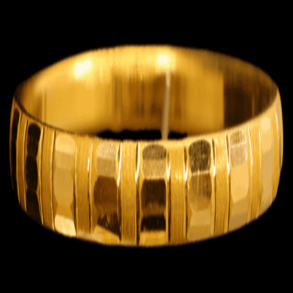 21K Gold Bangle Set OF 1 (M)